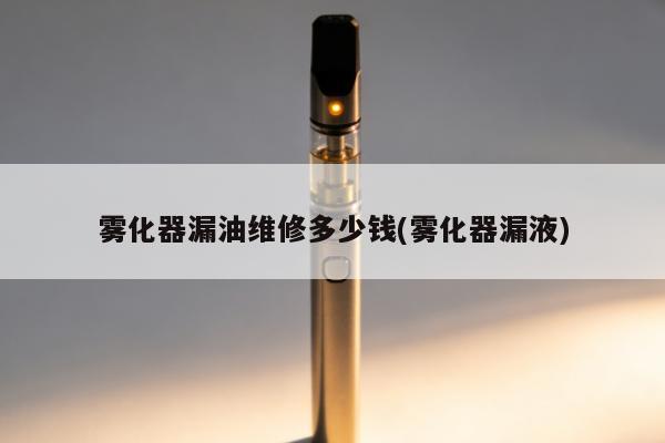 霧化器漏油維修多少錢(霧化器漏液)