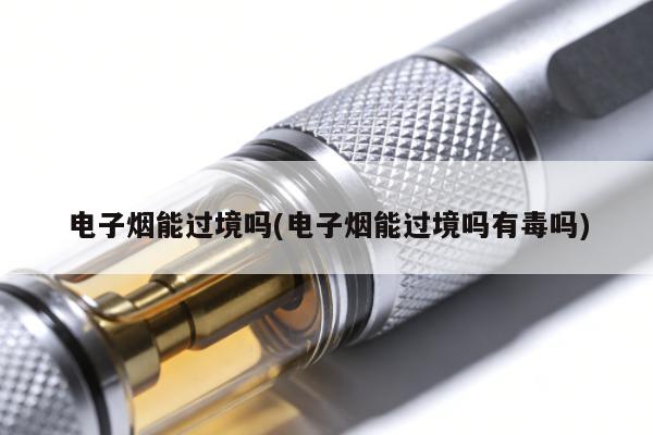 電子煙能過境嗎(電子煙能過境嗎有毒嗎)
