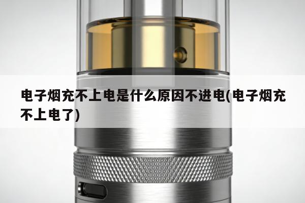 電子煙充不上電是什麼原因不進電(電子煙充不上電了)